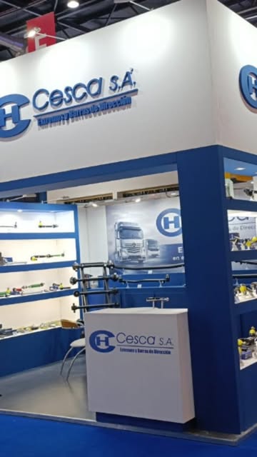 Diseño y construcción del stand de Cesca para Automechanika 2026